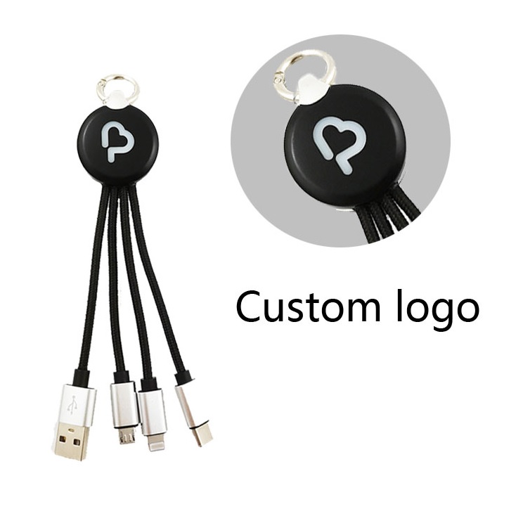 4in1cable keychain ledlogo
