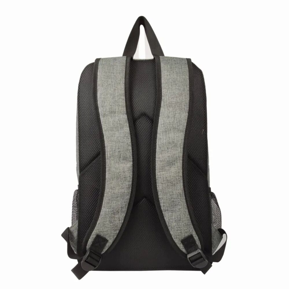 backpack gray back