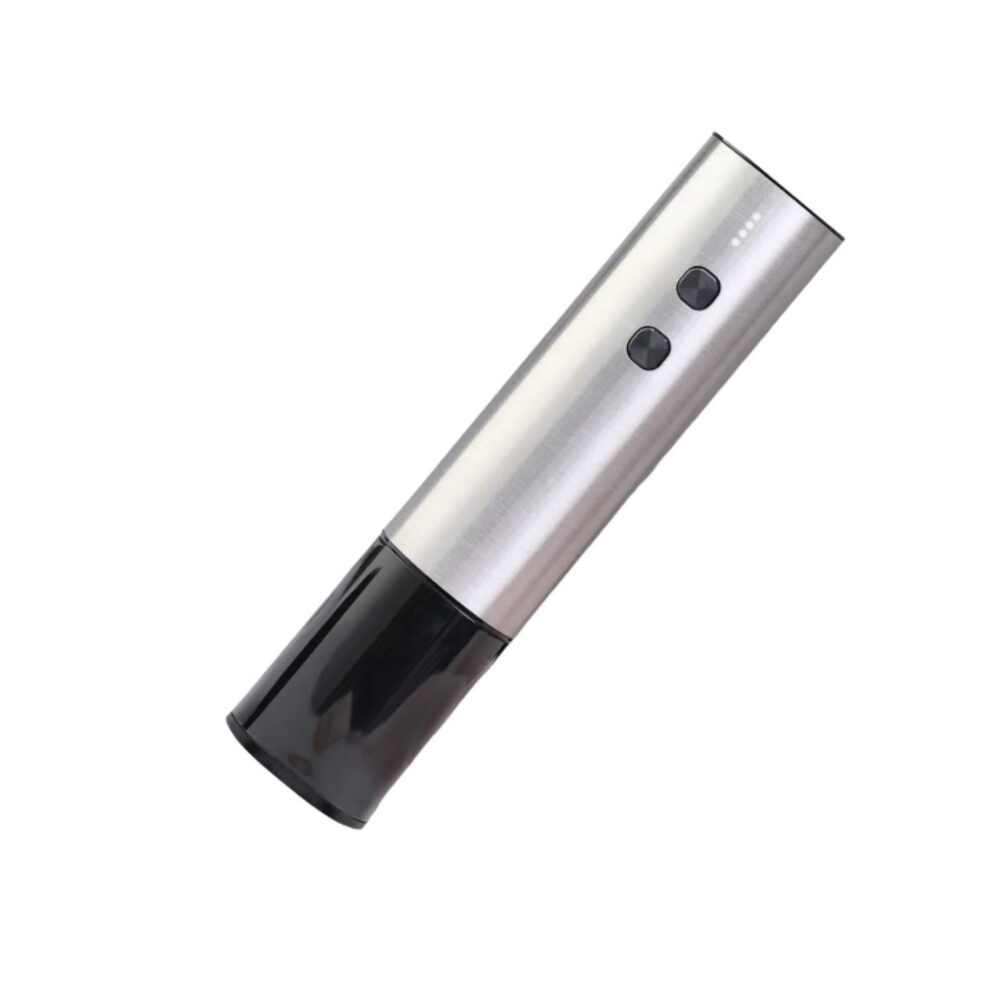 electricwineopener silver front