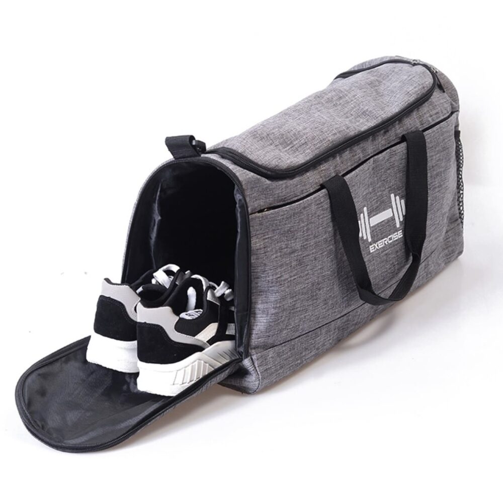 fitnessbag gray front