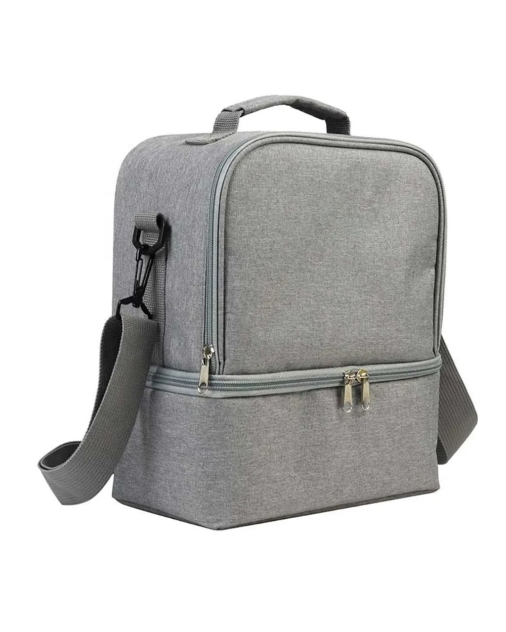 insulatedlunchbag gray front 1