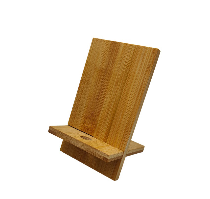 phonestand bamboo front