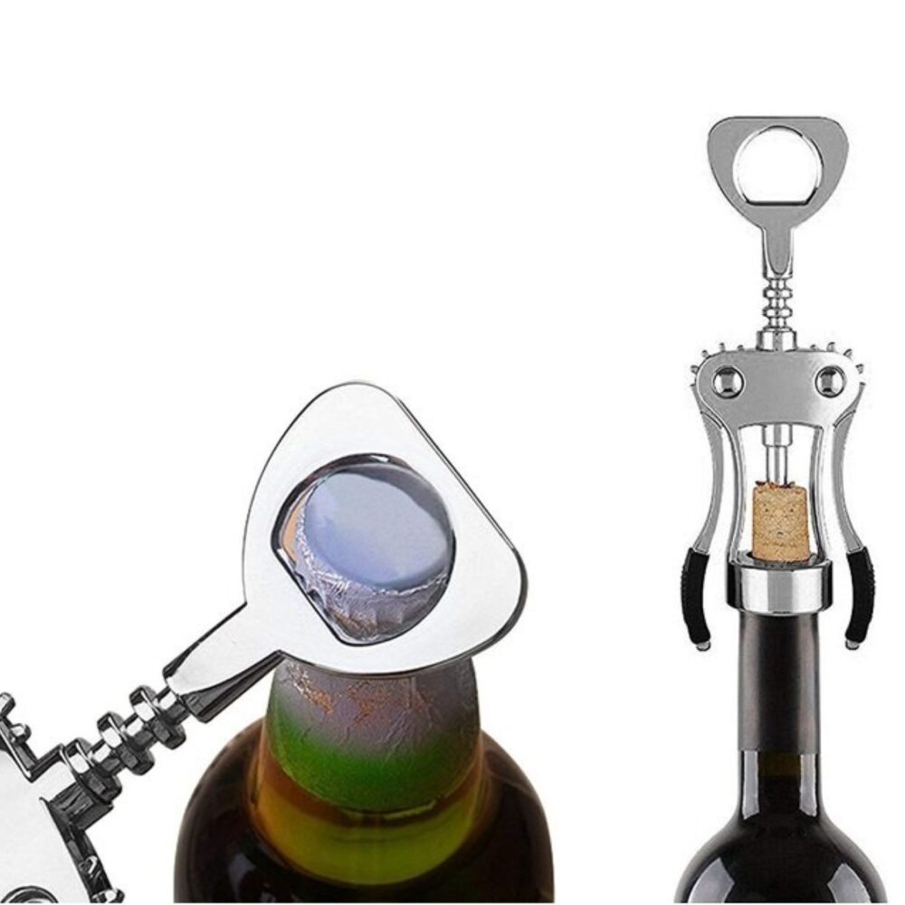 winewingcorkscrew winebottle usage
