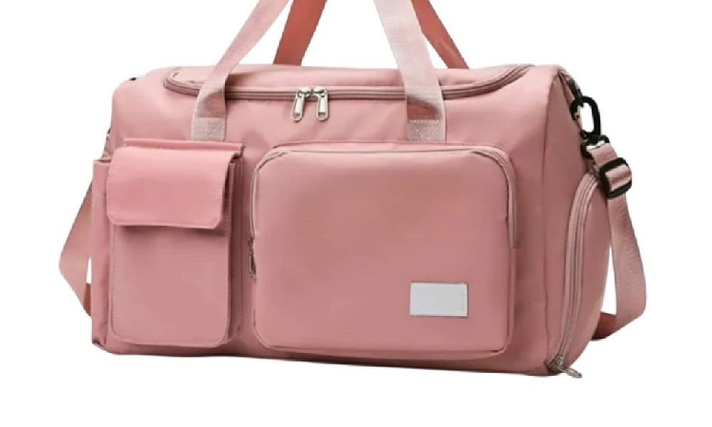dufflebag pink waterproof1