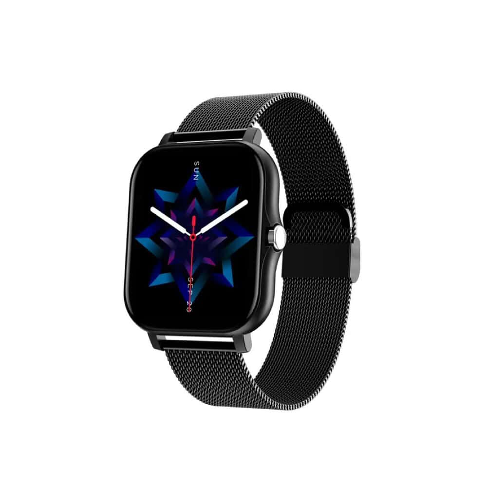smartwatch black front