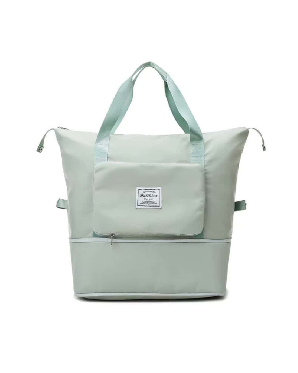 traveldufflebag green front1