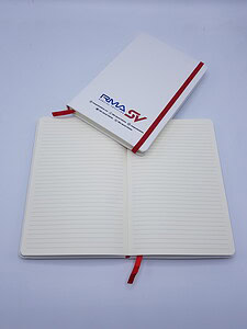 RMA PU notebook_white