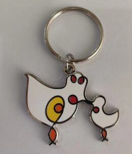 Zinc Alloy Keychain